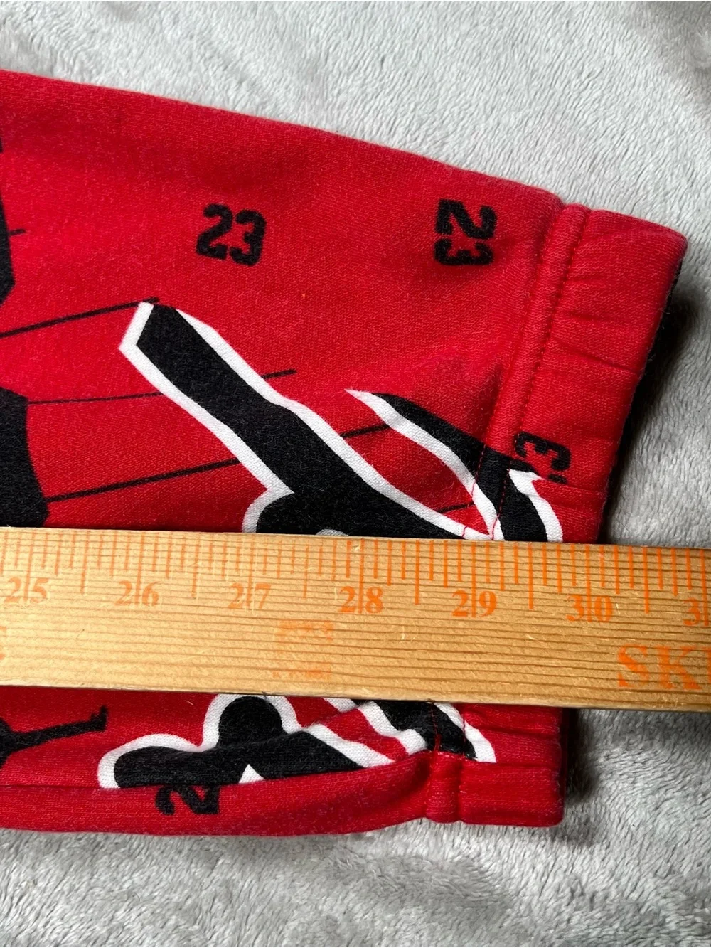 Air Jordan AOP Joggers Adult L Red/Black Loose Fit Sweatpants Graphic DD9298 687